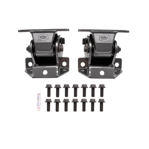 Wehrli 11-16 Chevrolet Duramax LML Heavy Duty Engine Mount - Gloss Black - WCF100160-GB Photo - Primary