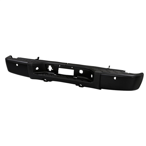 xTune 07-13 Chevy Silverado 1500 w/Parking Sensor OEM Style Steel Rear Bumper - BLK RB-CS07-SET-WS-B - 9047091 Photo - Primary