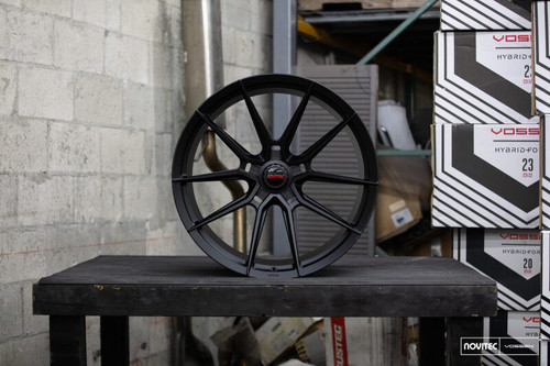 Vossen x Novitec NF10 19x9in - 5x114.3 BP - ET28 - Satin Black Ferrari F430 Front Wheel - F-AFP-1035-F01-C26 Photo - Primary