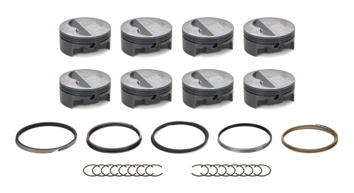 SBC FT Powerpak Piston Set 4.125 Bore -5cc