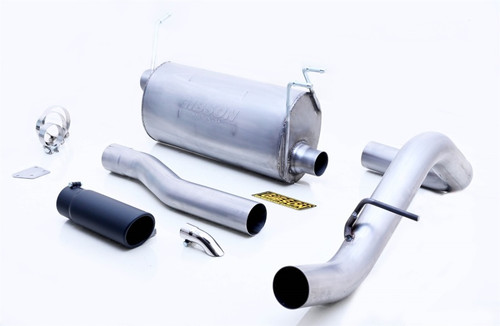 Gibson 16-25 Ford Class A Motorhome/F53 Chassis 6.8L V10 RV Power Cat-Back Exhaust (Black Tip) - 956013SB Photo - Primary