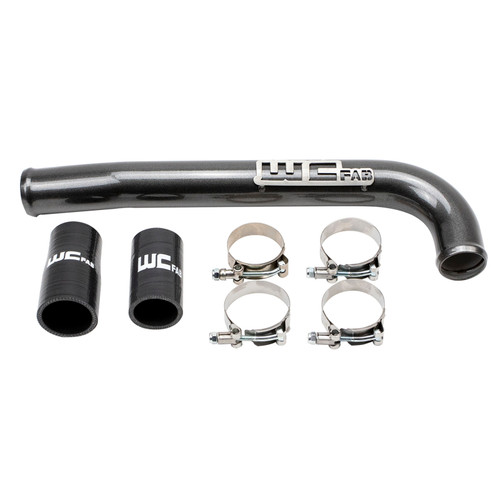 Wehrli 03-09 Dodge 5.9L/6.7L Cummins (Non-Twin CP3) Upper Coolant Pipe - Gloss Black - WCF100678-GB Photo - Primary