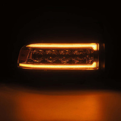 AlphaRex 94-01 Dodge Ram 1500 NOVA LED Headlights Chrome w/ Activ. Light Seq. Signal and SB DRL - 880351 Photo - Primary
