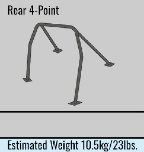 Cusco D1 Chromoly 4-PT Roll Cage Nissan BCNR33 (S/O/No Cancel) CUSCO BLUE - 232 261 C User 1