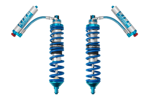 King Shocks 2016+ Can-Am Defender 2.5 Rear Hose Remote Coilover w/ Adjuster - 25001-411A Photo - Primary