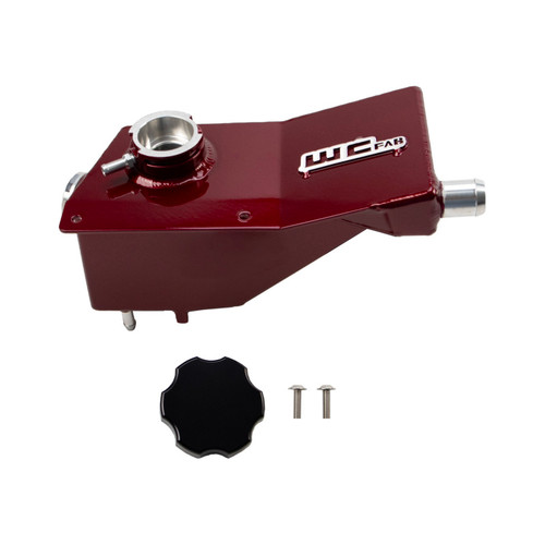 Wehrli 17-24 6.7L Power Stroke Secondary Coolant Tank Kit - WCFab Red - WCF100196-RED Photo - Primary