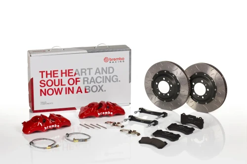Brembo 24+ Alphard (AH40) Front GT BBK 6 Piston Cast 380x34 2pc Slotted TY3 - Bl