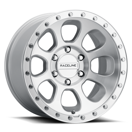 Raceline 961MC Bolt 17x9in / 8x180 BP / -12mm Offset / 130.81mm Bore - Machined Cc - 961MC-79088-12 Photo - Primary