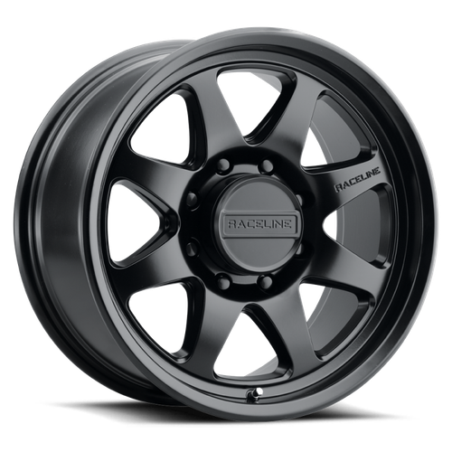 Raceline 962B Maverick 18x9in / 8x180 BP / 18mm Offset / 130.81mm Bore - Satin Black - 962B-89088+18 Photo - Primary