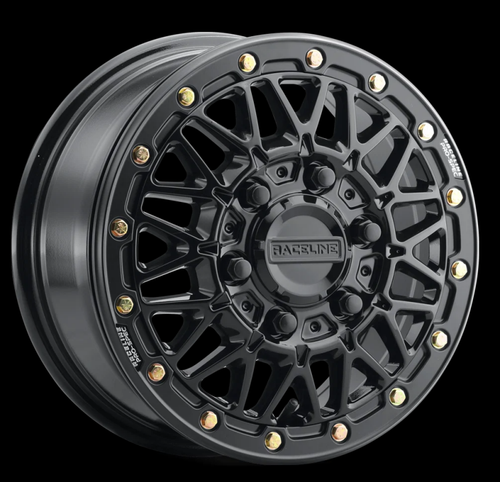 Raceline A15 Omega 15x6in / 6x139.7 BP / 74mm Offset / 78.1mm Bore - Gloss Black - A15GB-56560+74 Photo - Primary