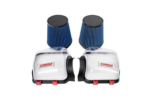 Corsa 24-25 Ford Mustang GT 5.0L Clear Lids & Oiled Filters - 44015 Photo - Primary