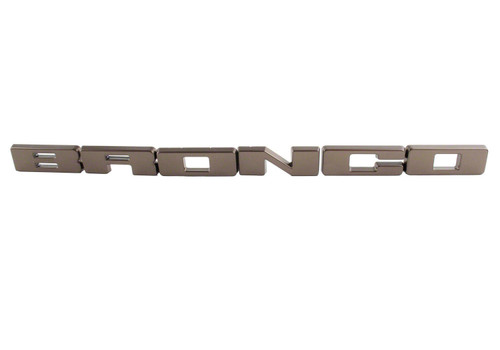 Ford Bronco Grille Badge Emblem M-1447-BLBR - Bronze Plastic Midsize SUV 2021-26