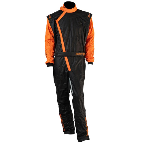 ZAMP Suit ZR-40 X-Large Orange/Black SFI 3.2A/5 for Professional Racing and Driving Safety