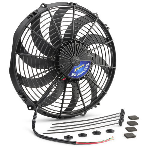 PROFORM 67061 14-inch Brushless Electric Cooling Fan with Curved Blade