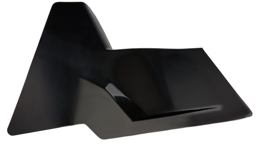 FIVESTAR Arm Guard Right Sprint Car Black - Passenger Side Fiberglass Protection