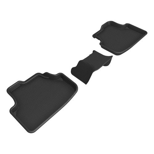 3D MAXpider 22-26 Audi A3/S3/RS3 (8Y) Sedan Kagu 2nd Row Floormat - Black - L1AD06821509 Photo - Primary