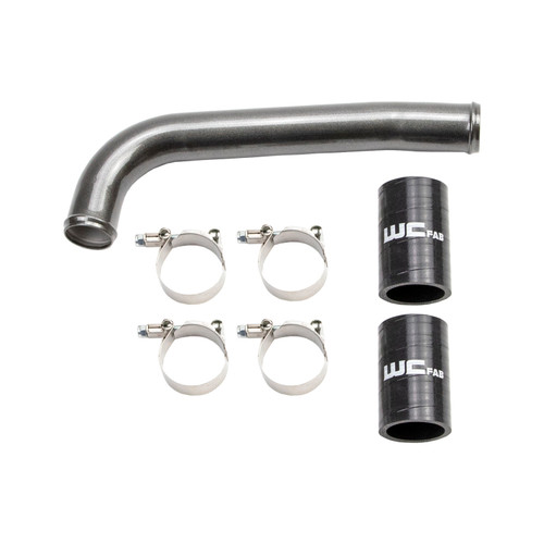 Wehrli 01-05 Chevrolet 6.6L LB7/LLY Duramax Upper Coolant Pipe - Brizzle Blue - WCF100860-BRZ Photo - Primary