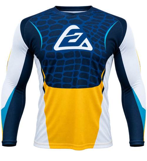 Answer  Syncron Raceday Jersey Yellow/Navy/Cyan/White - XL - 550622 User 1