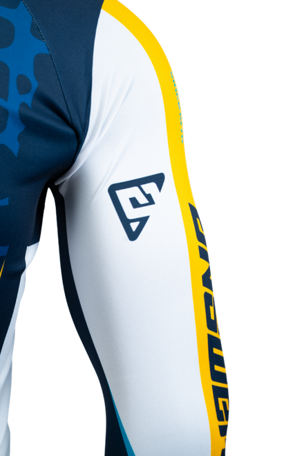 Answer  Syncron Raceday Jersey Yellow/Navy/Cyan/White Youth - XL - 550684 User 1