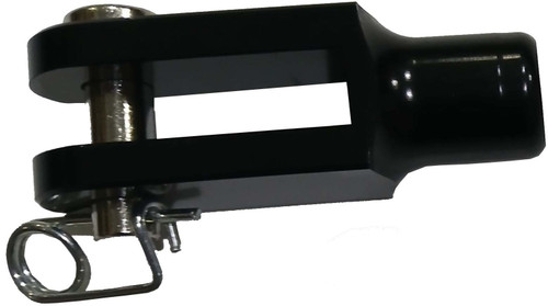 Triple X Race Components Champ Kart 1/4in Female Clevis Black – Complete Assembly
