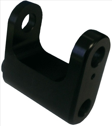 TRIPLE X RACE COMPONENTS Sprint Car Birdcage Flag in Black Anodized Aluminum (Part No. SC-SU-0405BLK)