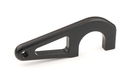 M and W Aluminum Products MIDGET Steering Arm - Passenger Side, 3-Inch Bolt Span, Black Anodized Finish