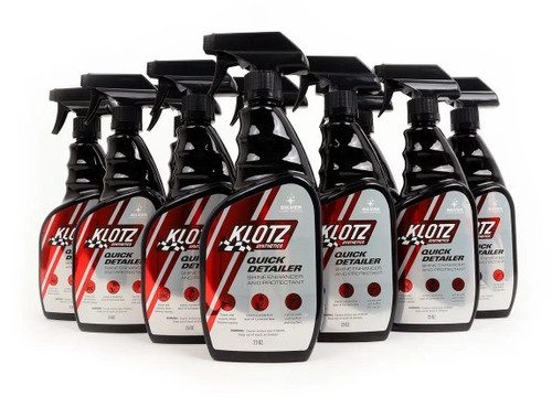 Klotz Synthetic Lubricants KS-320-10 Quick Detailer Spray Set – 10 x 23 oz Bottles
