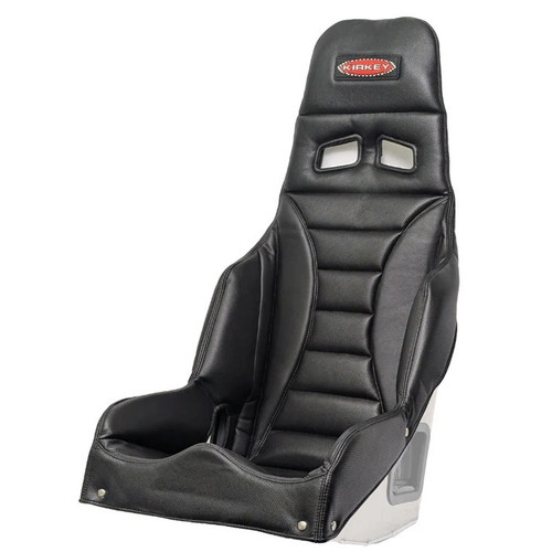 KIRKEY Kirkey 55 Series Deluxe Perforated Vinyl Seat Cover – Black, 17-inch Wide Fit