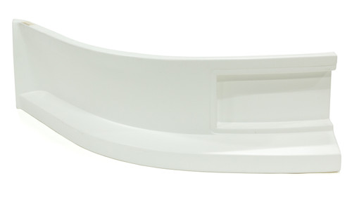 FIVESTAR S2 Lower Nose Plastic Passenger Side - White - Part #664-411-WR