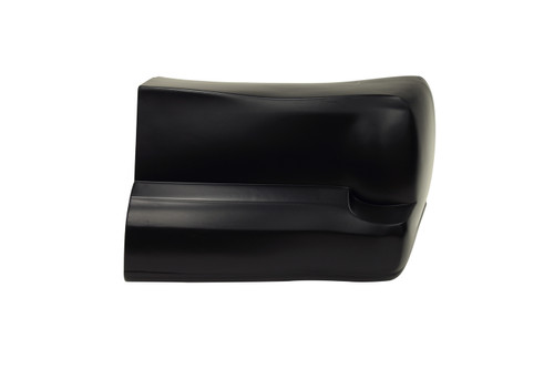 FIVESTAR Rear Passenger Side Bumper Cover for 2003 Chevy Monte Carlo - Molded Plastic, Black (Part #630-450-BR)