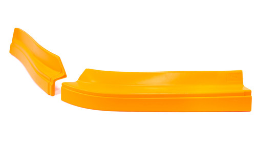 FIVESTAR Lower Air Valance MD3 Dirt Nose in Fluorescent Orange - Passenger Side Part 006-400-FOR