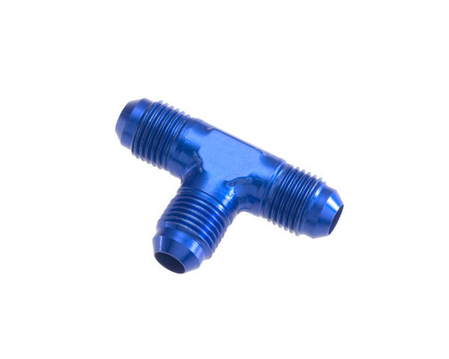 REDHORSE PERFORMANCE 824-03-1 3AN Male Aluminum Flare Tee Adapter - Blue Anodized