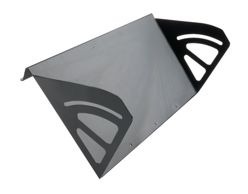 ALLSTAR Performance Spoiler Blade RH for Late Model – 16 x 8 Inches Aluminum with Black Powder Coat Finish