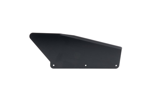 ALLSTAR Performance Spoiler Side Panel for Modified Race Cars – Passenger Side, 13 x 5 inches, Aluminum with Black Powder Coat Finish