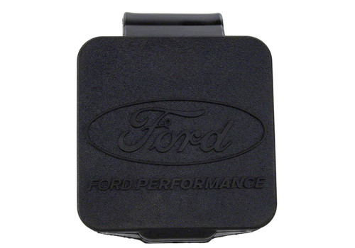 Ford Performance M-1840-FP Rubber Hitch Cover with Ford Logo, 2-Inch Tube