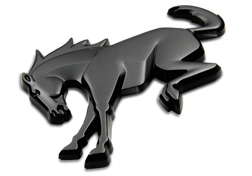 Ford Bronco Rear Emblem - Matte Black - Part M-1447-BRMB