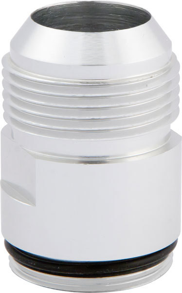 CVR Performance 8016CL 16AN Male to 1-3/16-12 Inch Male O-Ring Fitting, Clear Anodized Aluminum