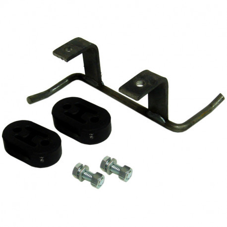 ~(3 lbs. 8X6X4)~ 1994-1997 Dodge Ram Cummins Aluminized Steel Rear Frame Hanger Assembly