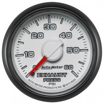 ~(1.3 lbs. 5X5X5)~ GAUGE EXHAUST PRESS. 2 1/16 IN 60PSI MECHANICAL RAM GEN 3 FACTORY MATCH