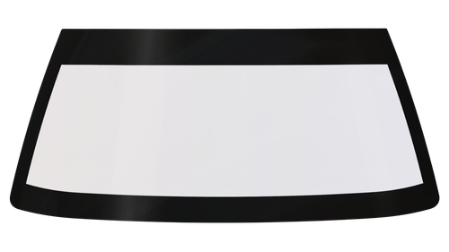 FIVESTAR Windshield for Crown Vic 1/8 inch Mar-Resistant with Blackout Border