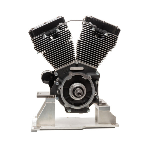 S&S Cycle 07-16 Touring Models T124 Black Edition Longblock Engine - 640 GE Cams - 310-0835B Photo - Primary