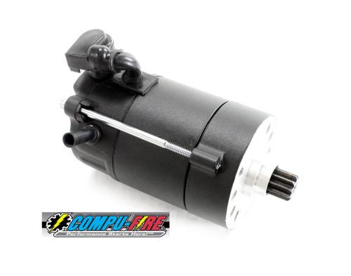Compu-Fire Engine Components #53735 - Compu-Fire EZ Fit Starter - Black, 1965-88 Big Twin