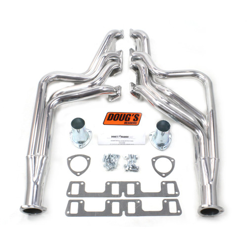 Dougs Headers & Manifolds #D202 - Doug's Long Tube Header 68-72 Buick 400-455 Buick V8 1 7/8" Primary 3" Collector Silver Ceramic Coated D202