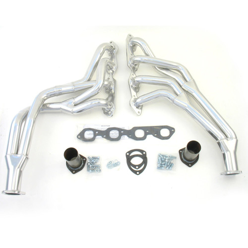 Dougs Headers & Manifolds #D303Y - Doug's Tri Y Header 63-91 GM Truck 396-502 BBC 1 3/4-2" Primary 2 1/2" Collector Silver Ceramic Coated D303Y