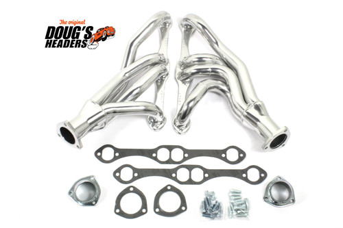 Dougs Headers & Manifolds #D327 - Doug's Mid Length Header 62-67 Nova 265-400 SBC Stock, Mustang II