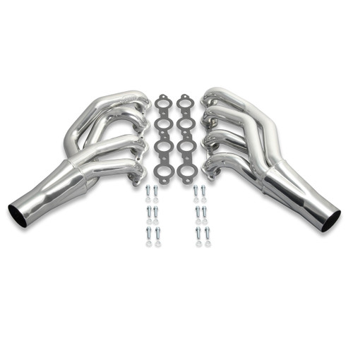 Dougs Headers & Manifolds #D3357 - Doug's Mid Length Header 67-69 F Body, 68-74 X Body 4.8-6.2L LS Engine Swap 1 7/8" Primary 3" Collector Silver