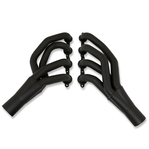 Dougs Headers & Manifolds #D3357-B - Doug's Mid Length Header 67-69 F Body, 68-74 X Body 4.8-6.2L LS Engine Swap 1 7/8" Primary 3" Collector Blac