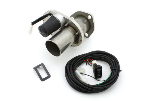 Dougs Exhaust Hardware #DEC225A-1 - Doug's Headers DEC225A-1 Electric Cut-Out 2 1/4" Single