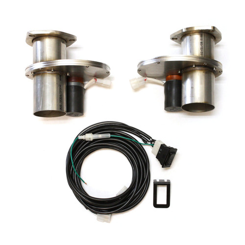 Dougs Exhaust Hardware #DEC250A - Doug's Headers DEC250A Electric Cut-Out 2 1/2" Pair