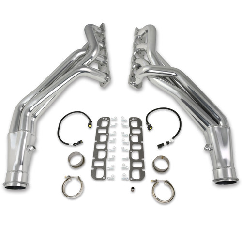 JBA Headers & Manifolds #6966SJS - JBA Long Tube Header 05-22 Chrysler 5.7/6.1/6.2/6.4L HEMI 1 7/8" Primary Silver Ctd 6966SJS
